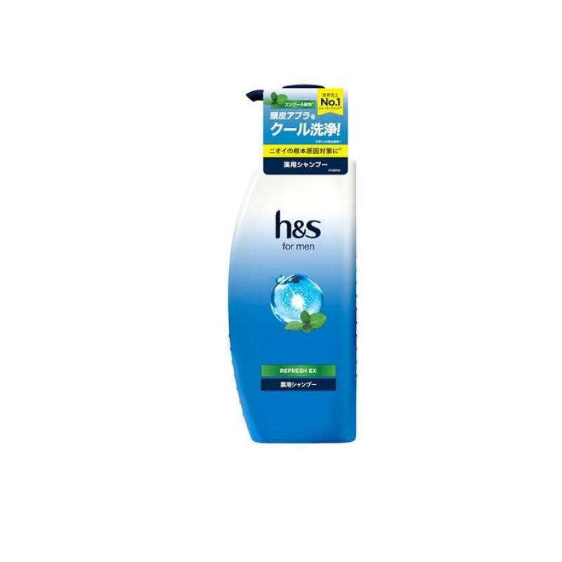 6～10個書き割り まとめ買い h＆s for men シャンプー リフレッシュEX 揚水機 350g