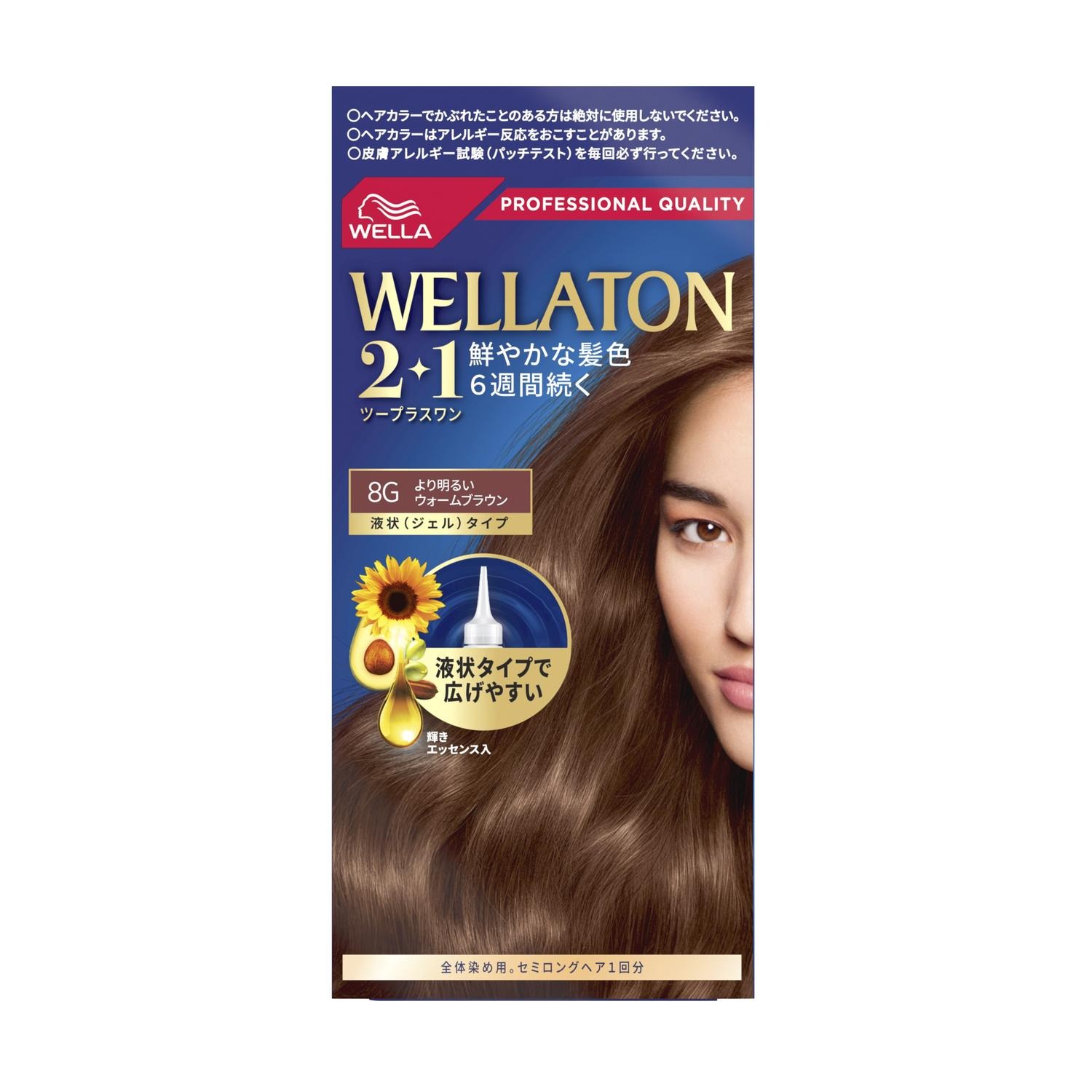 6～10個セット まとめ買いHFCプレステージジャパン ウエラトーン 2+1 液状タイプ 8G A剤43ml+B剤86ml+エッセンス5.5ml｜NicoBase