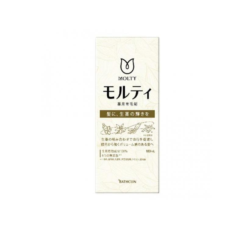 6~10個セット まとめ買い株式会社バスクリン バスクリン モルティ薬用育毛剤 180mL|NicoBase