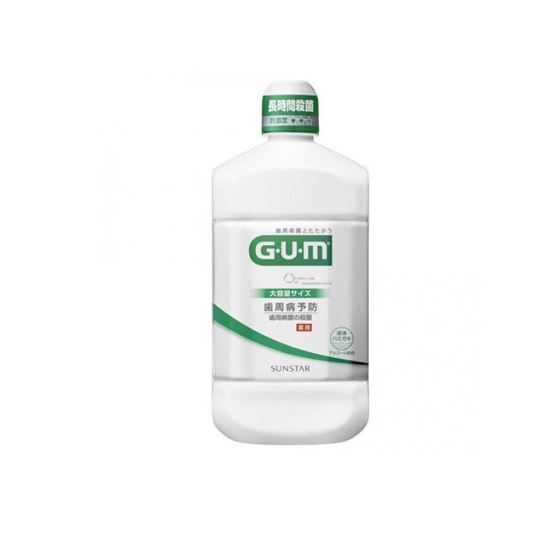 6～10個書き割り まとめ買いサンスター株式会社 GUM ガム・デンタルリンス レギュラー手合い 大静電容量大きさ 1300mL
