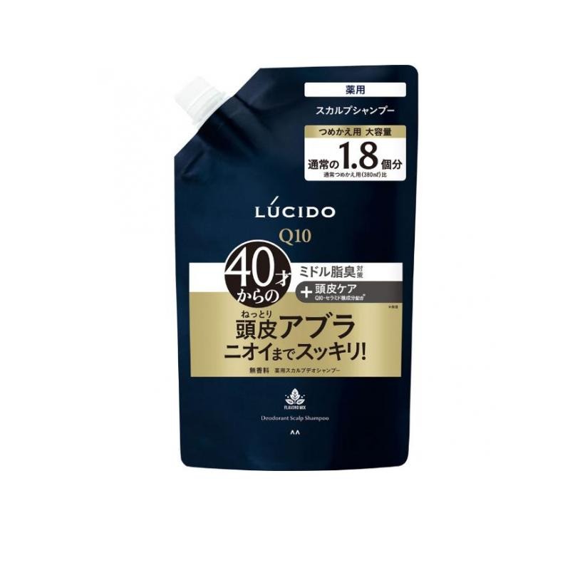 6～10個セット まとめ買い株式会社マンダム マンダム ルシード 薬用スカルプデオシャンプー つめかえ用 684ml