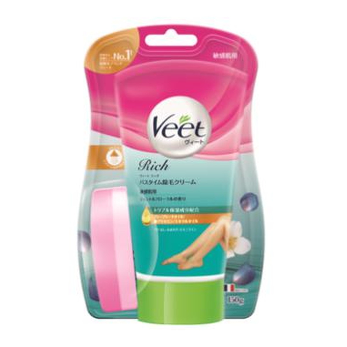 6～10個書き割り まとめ買いレキットベンキーザージャパン Veet ヴィート リッチバスタイム 除毛皮膚軟化剤 感じやすい肌用 150g