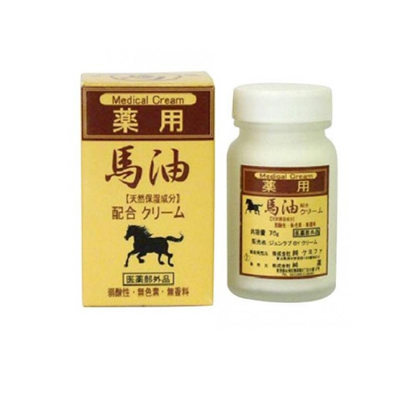 6～10個セット まとめ買い ジュン・コスメティック 薬用 馬油クリーム 70g