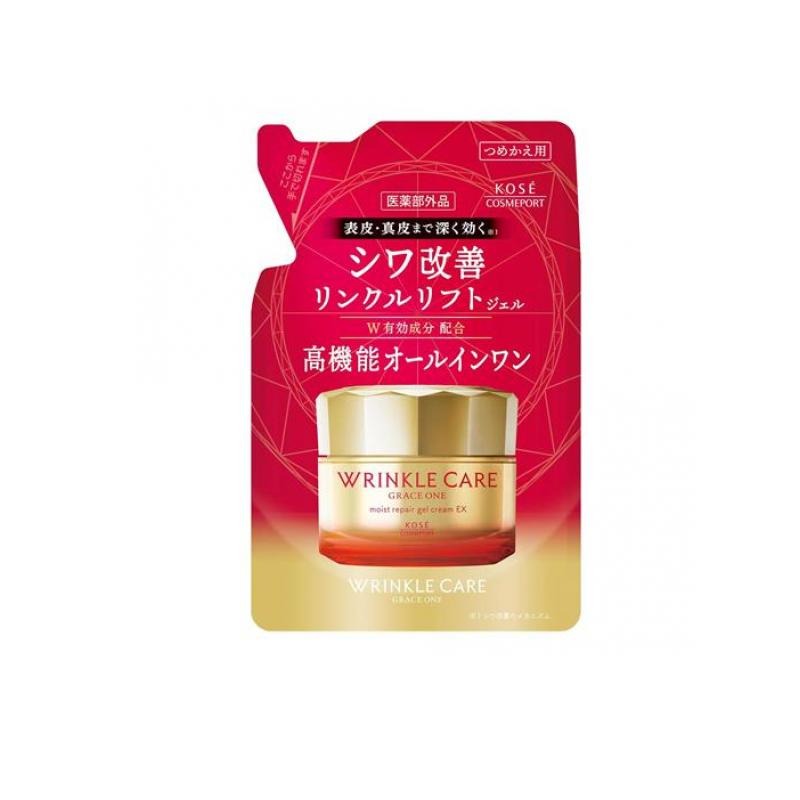 6～10個仕掛ける まとめ買いコーセー 薄墨色白鳥 リンクルケア モイストリペア ジェルクリーム EX 詰め替え 90g