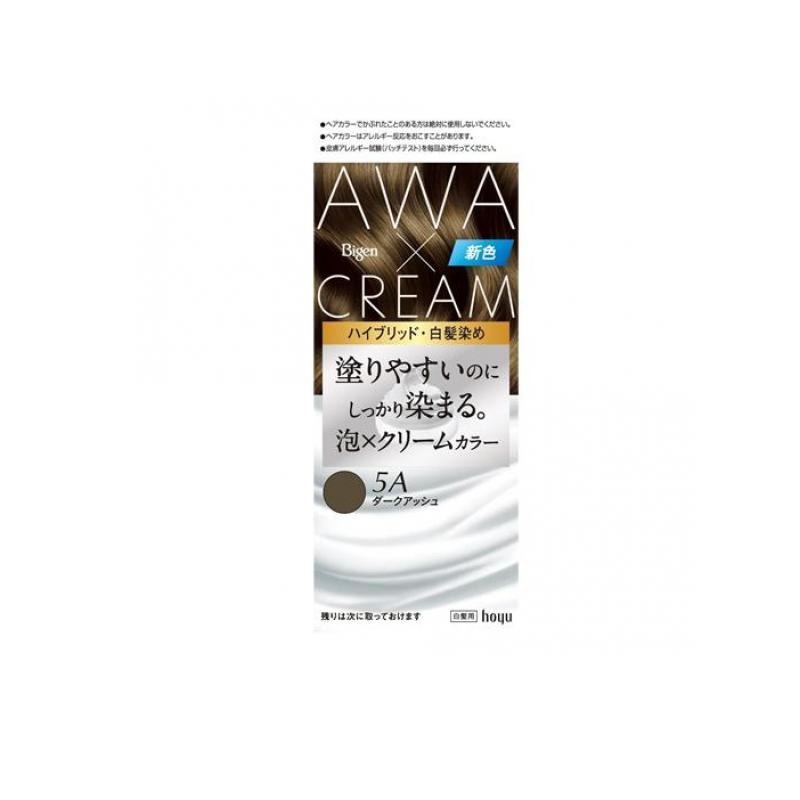6～10個仕掛ける まとめ買いホーユー ビゲン 泡皮膚軟化剤色つや 5A ダークアッシュ 白髪染め 1個