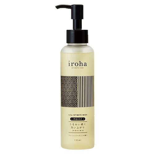 6～10個仕掛ける まとめ買い心ゆかしい iroha インティメートウォッシュ モイスト 上半身石ケン 135ml