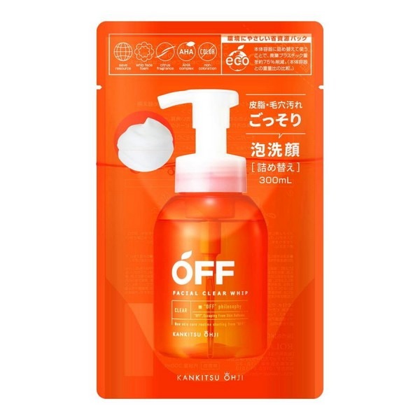 6～10個仕掛ける まとめ買いコスメテックスローランド 株式会社 柑橘大公 フェイシャルクリアホイップSP レフィル 300ml