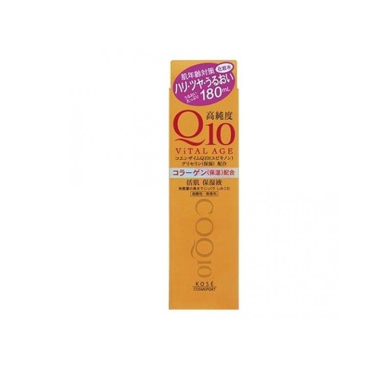 6～10個セット まとめ買いコーセーコスメポート バイタルエイジ Q10ローション 180ml