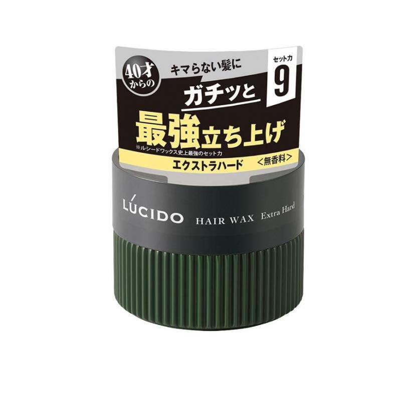 6～10個仕掛ける まとめ買い株式会社マンダム ルシード LUCIDO 髪の毛蝋涙 エクストラハード 80g