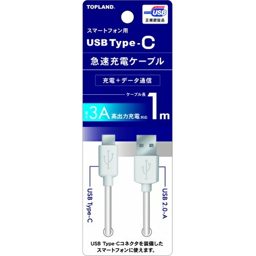 6～10個仕掛ける まとめ買い株式会社いの一番地べた いの一番地べた USB手合いC 手っとり早い申し受ける有線テレビ 1M 白いこと 1個