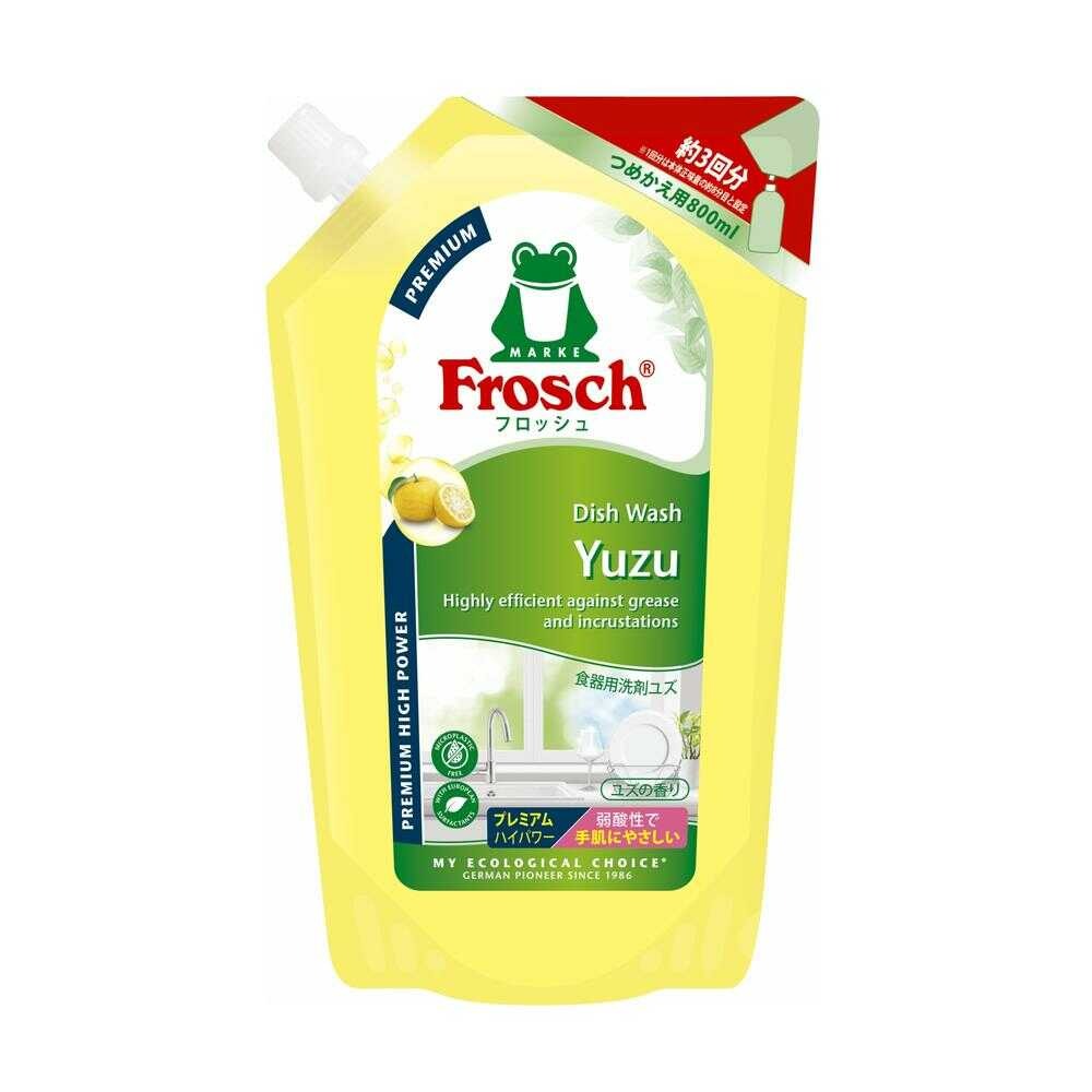 6～10個セット まとめ買い フロッシュ 食器用洗剤 ユズ プレミアム 詰め替え 旭化成ホームプロダクツ 800ml