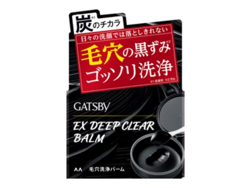 6～10個セット まとめ買い マンダム GATSBY ギャツビー EXディープクリアバーム 男性用 クレンジング クリアミントの香り 洗顔 80g