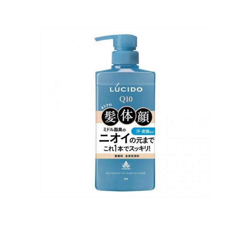 6～10個仕掛ける まとめ買いマンダム LUCIDO ルシード 五体デオウォッシュ 無芳ばしさ 揚水機本体瓶 450mL