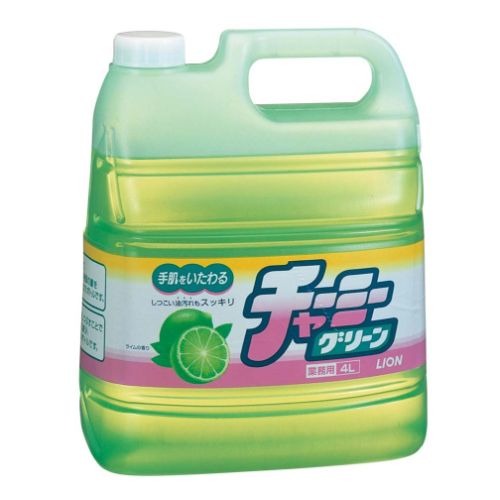 6～10個仕掛ける まとめ買いライオンハイジーン 百獣の王 チャーミーグリーン 御役目用 4L