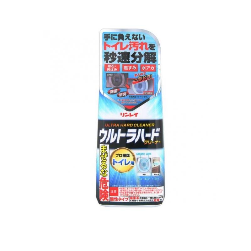 6～10個仕掛ける まとめ買いリンレイ ウルトラハードクリーナー 室内用便器用 500ml