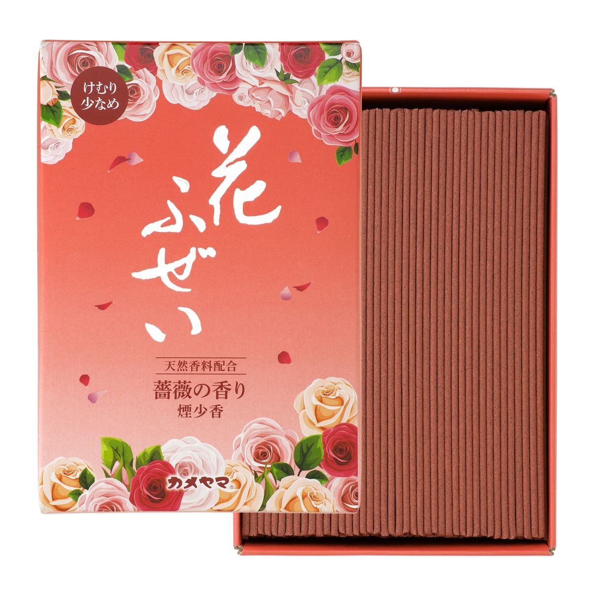 6～10個書き割り まとめ買いカメヤマ 花ふぜい ローズの芳ばしさ 煙少香 徳用大型 220g