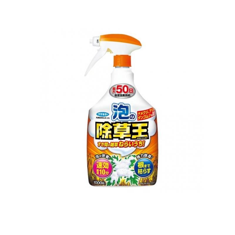 6～10個書き割り まとめ買いフマキラー 泡の除草王 1000mL
