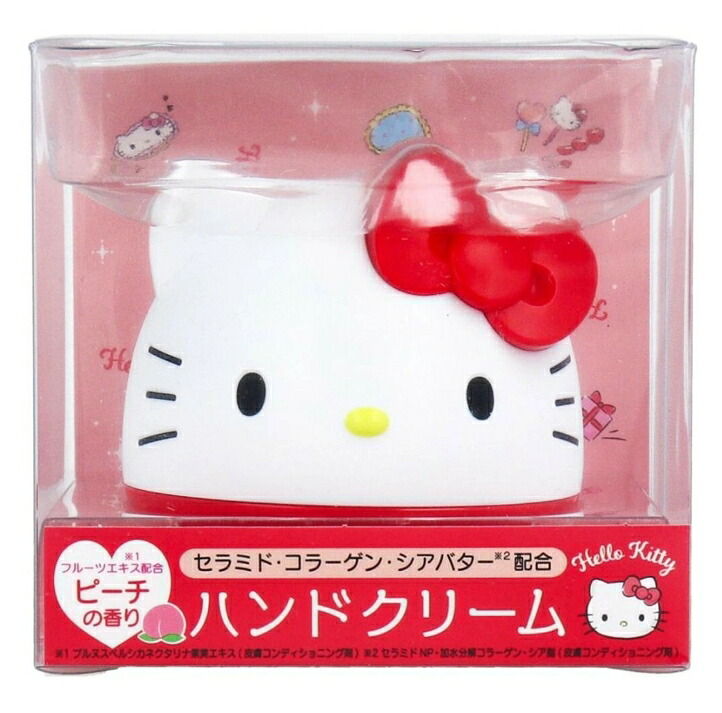 6～10個仕掛ける まとめ買い日暈キティ ハンドモイスチャークリーム 桃の芳ばしさ 35g