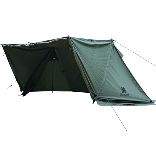 楽天市場】OneTigris ROC SHIELD パップテント TC軍幕 2人用 変形自在