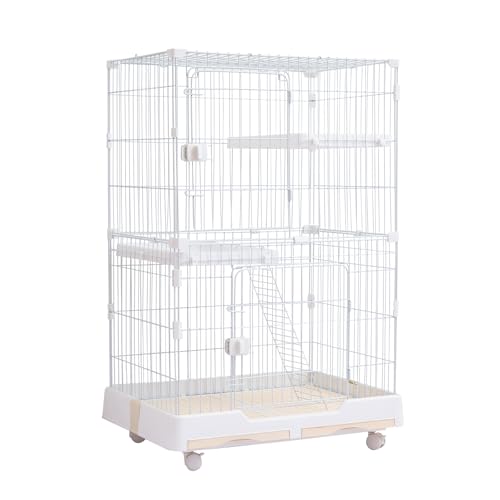 楽天市場】PETTOM 猫 ケージ キャットケージ ケージ 幅82cm 2/3段