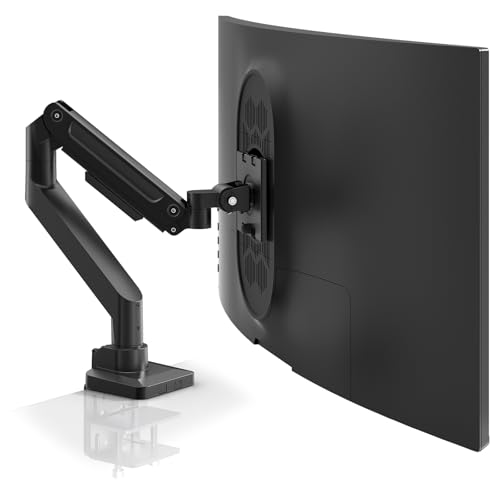 ACCURTEK 管する手 49in相応う 耐荷重20kg 屁っ放り発条式 5軸合わせる ウルトラワイドモニター相応う VESA標準尺度75x75