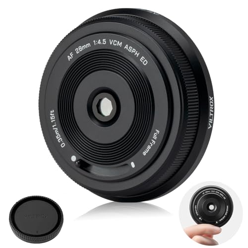 VILTROX 28mm F4.5 AF パンケーキ フルフレームレンズ オートフォーカス 広角プライムレンズ Nikon Zマウントカメラ Z｜nicobeststore