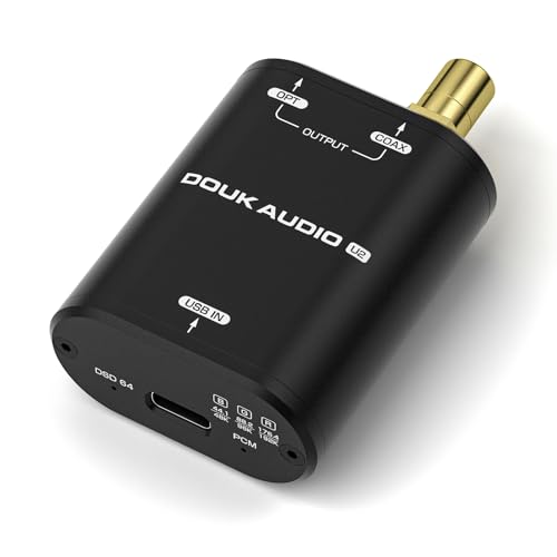 Nobsound U2 USB デジタルコンバーター デジタルインタフェース： XMOS XU316搭載 低ジッター 光/同軸出力 プラグアンド