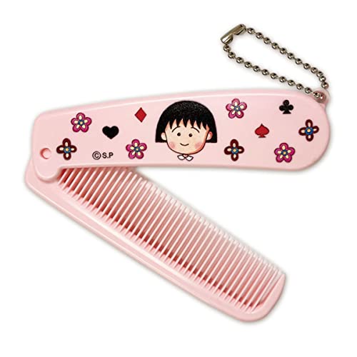トーシンパックToshinpack ちびまる子ちゃん 折りたたみコーム原画まる子ピンク CM-CO501画像