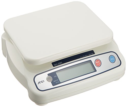 A\u0026D デジタルはかり SH-20KN ひょう量:20kg 最低限度見せびらかす:0.01kg 皿大きさ:230W*190Dmm 考試無