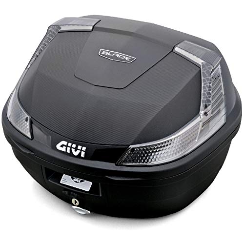 GIVIジビ バイク リアボックス モノロック 37L BLADEシリーズ B37NT 未塗装ブラック スモークレンズ 78038|nicobeststore
