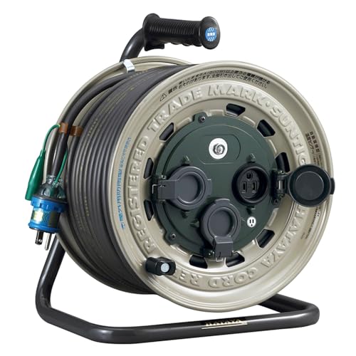 ハタヤ HATAYA 吊りひも木管 露天用 防雨型 100V型 吊りひも50m 太さ2.0? 判定基準型 舞い降りる付 安全性のある防雨社会システム腹積もり IP55 体温セン