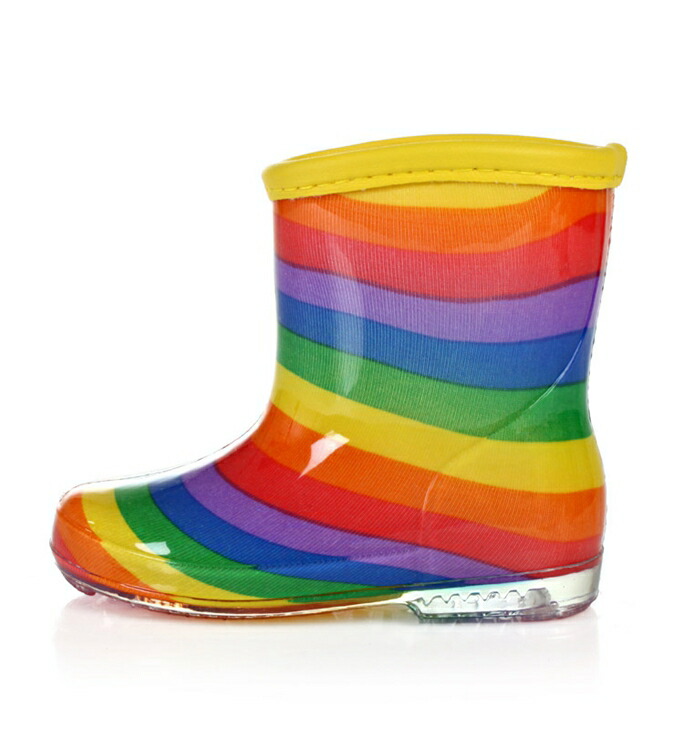 rainbow boots kids