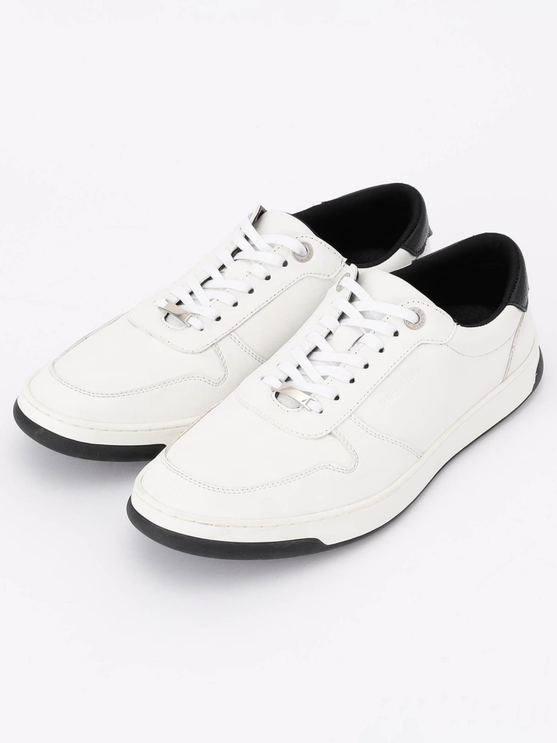 【RIELABO】ベーシックコートスニーカー NICOLE CLUB FOR MEN ニコル シューズ・靴 スニーカー ブラック ホワイト【送料無料】[ Fashion]｜NICOLE