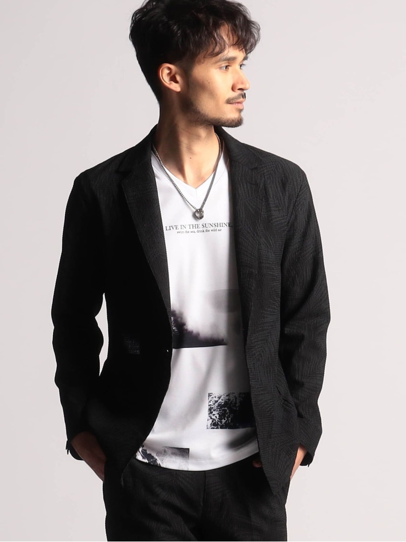 NICOLE CLUB FOR MEN ノーカラージャケット 楽天市場】【SALE／70%OFF】ノーカラージャケット NICOLE CLUB