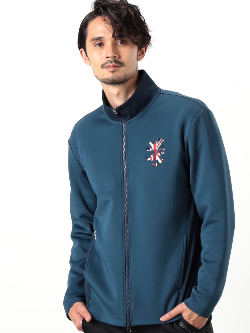 【NICOLE SPORTS】Admiral別注トラックジャケット NICOLE CLUB FOR MEN ニコル ジャケット・アウター その他のジャケット・アウター ブルー グレー ブラック【送料無料】[ Fashion]
