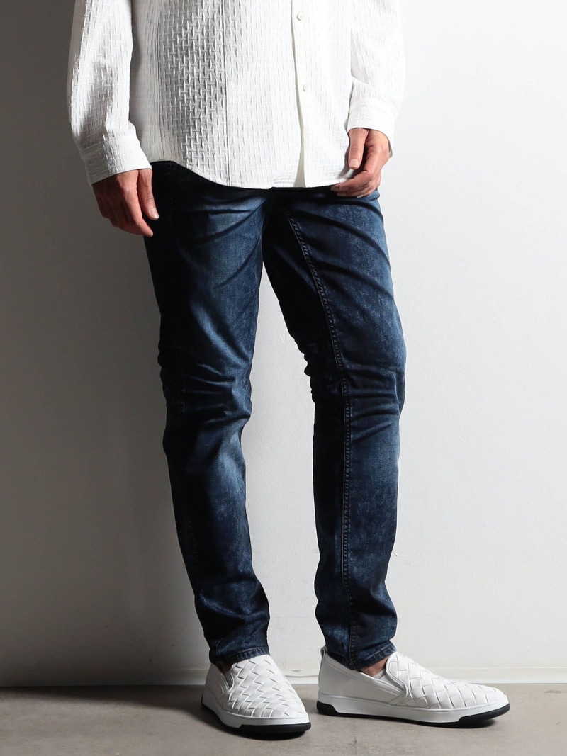 【SALE／30%OFF】【RIELABO】アラカルト 5ポケットパンツ NICOLE CLUB FOR MEN ニコル パンツ ジーンズ・デニムパンツ ホワイト グレー ネイビー ブルー【RBA_E】【送料無料】[ Fashion]
