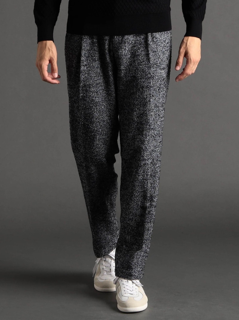 楽天市場】【ex/tra】ワッフルストレッチ トラックパンツ MONSIEUR