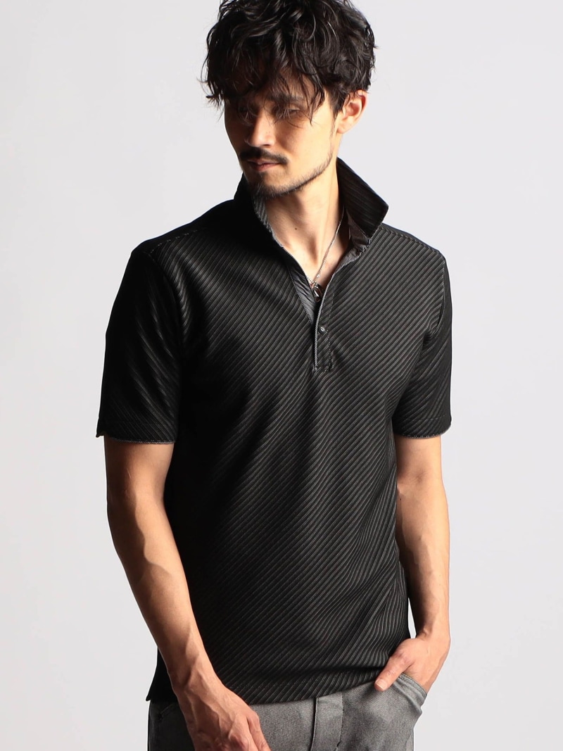 【美品】NOCOFFEE×CLUBHAUS コラボ ポロシャツ 黒 XL NO COFFEE × CLUBHAUS POLO SHIRT S/S - Black | C