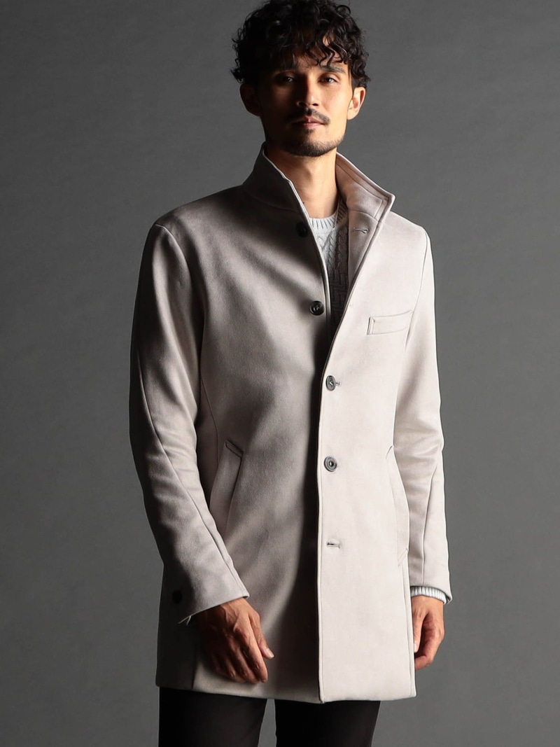 【SALE／30%OFF】3Dスリーブ スタンドコート NICOLE CLUB FOR MEN ニコル ジャケット・アウター その他のジャケット・アウター グレー ブラック【RBA_E】【送料無料】[ Fashion]