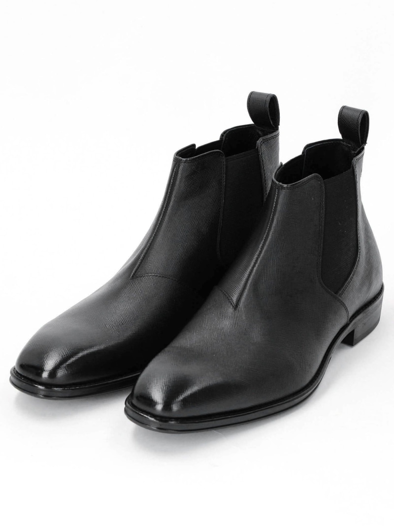 楽天市場】【SALE／70%OFF】レザーサイドゴアブーツ MONSIEUR