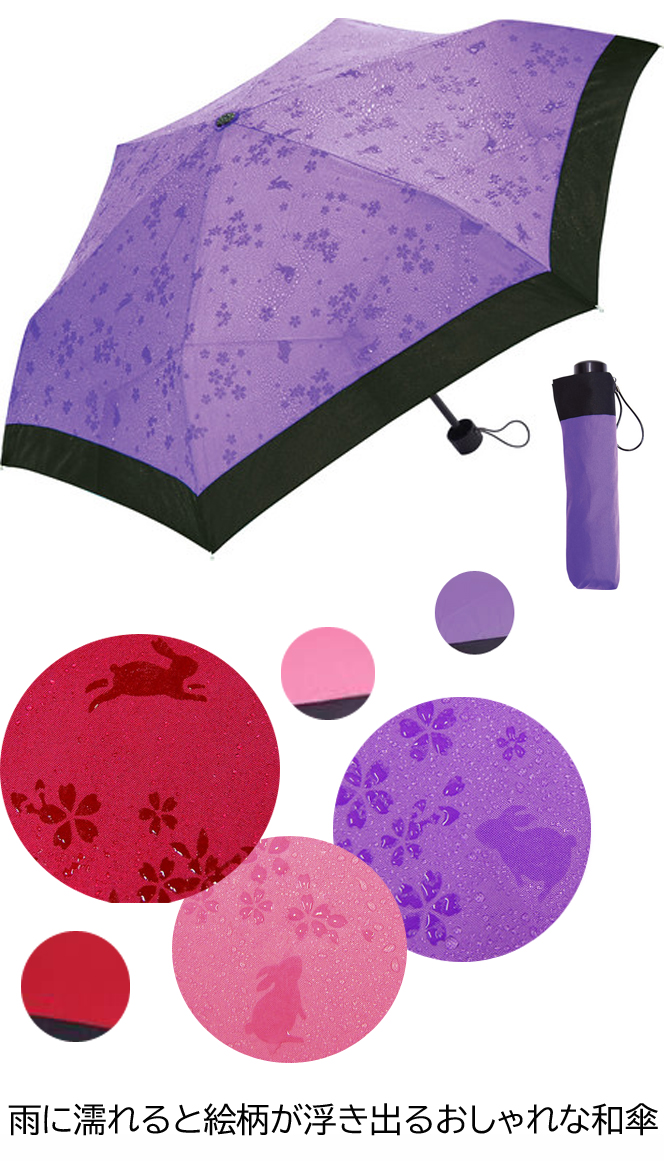 魅力の-折り畳み傘 ケース付 レディース 婦人 雨傘 三•角柄 おしゃれ
