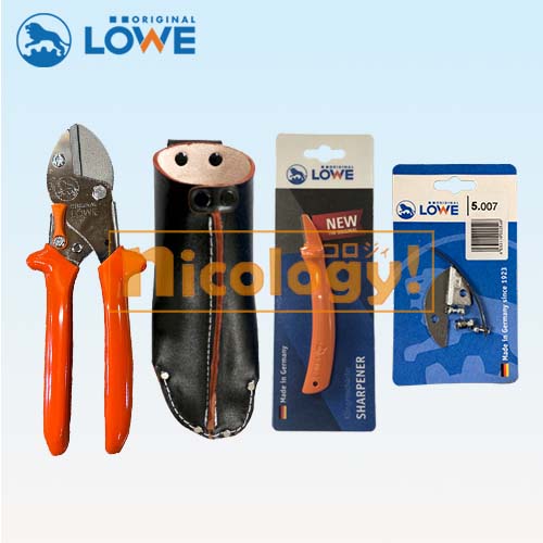 LOWE 百獣の王 5104仕掛ける 切り下げるバサミ仕掛ける DIY 本体 LS5104 1個 替刃LS5007 1個 刃研ぎLS0022 1個 LS0005専用入れもの1個 胴締め通す 貨物輸送無料 全能ハサミ 植木ばさみ 盆栽鋏 軽さ 置き目品ＦＲＧ産