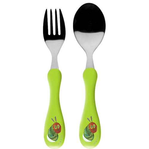 はらぺこあおむし スプーン フォーク 誕生日プレゼント ベビー 食器 赤ちゃん 出産祝い キッズ 離乳食 誕生日 1歳 幼児 女の子 プレゼント 男の子 一歳 子供 おしゃれ 0歳 こども 子ども 離乳食 ベビー食器 ギフト 子供用食器 カトラリーセット 育児用品 子ども用