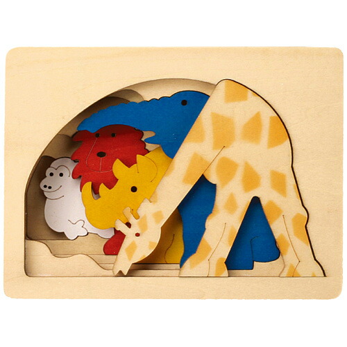 楽天市場】パズル 木製 おもちゃ 幼児 子供 知育玩具 オブジェ George