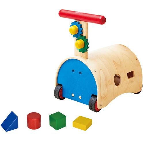 送料無料 エドインター のっておして すくすくウォーカー 乗用玩具 手押し車 ベビー 乗り物 木のおもちゃ 木製 おもちゃ 足けり 子供用 出産祝い 1歳 2歳 3歳 誕生日プレゼント 誕生日 男の子 女の子 プレゼント 子ども オモチャ 赤ちゃん 1歳半 型はめパズル 室内 知育