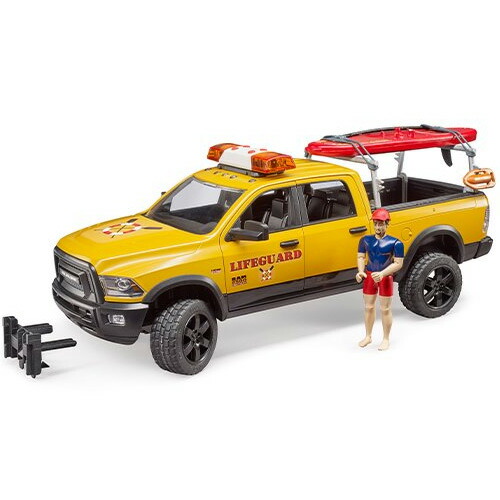 ブルーダー Ram パワーワゴンSUP（フィギュア付き） 車のおもちゃ 砂場 ダンプカー トラック 子供 ドイツ 誕生日 誕生日プレゼント 男の子 男 3歳 4歳 5歳 玩具 幼児 キッズ バースデー ダンプ プレゼント 乗り物 車 クリスマスプレゼント