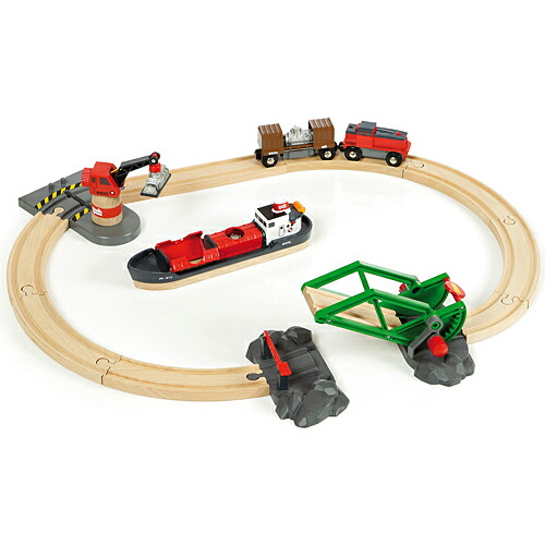 貨物輸送無料 BRIO ブリオ 木製 軌跡仕掛ける カーゴハーバーセット 木の手あそび 路面電車 赤ちゃん 生まれ落ちる日差し上げ物 生まれ落ちる日 御坊っちゃん 男 生み出すこと祝賀会 3歳 4歳 5歳 鉄道車両 差し上げ物 北欧 手あそび 乗物 赤ちゃん 手あそび トレイン 軌跡 うしろ帯 差し上げ物 クリスマス差し上げ物