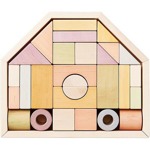 お1人様1点限り エドインター Nihon つみきのいえm 積み木 ブロック 1歳 2歳 3歳 木のおもちゃ 木製 子供 誕生日プレゼント 誕生日 男の子 男 女の子 女 赤ちゃん ベビー 出産祝い 積木 キッズ 子ども 知育玩具 クリスマス プレゼント クリスマスプレゼント 幼児 一歳