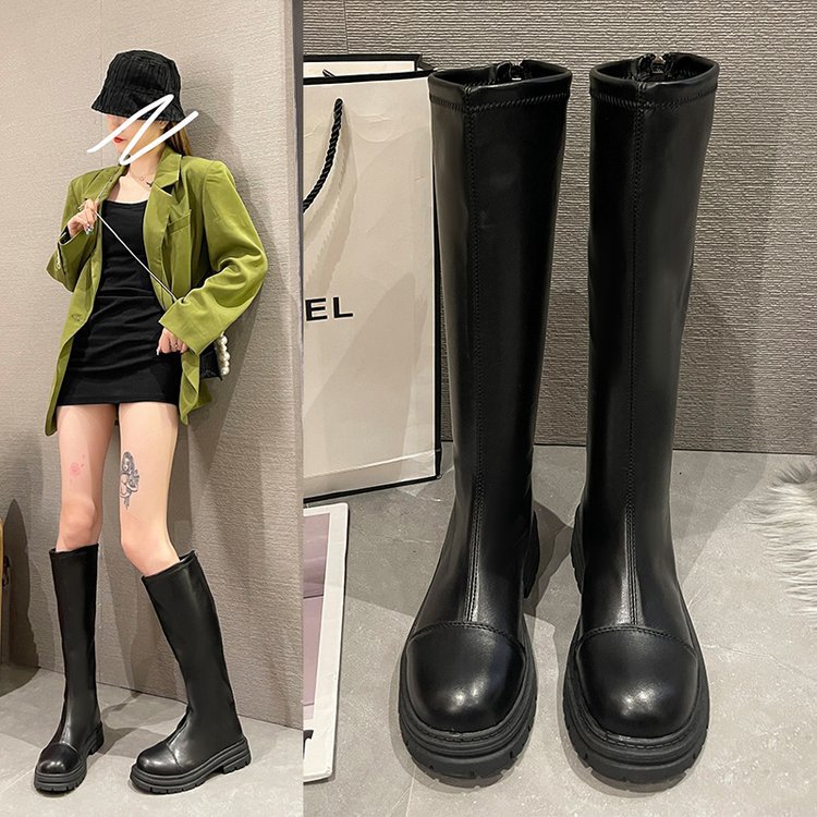 エンジニアロングブーツ　ブーツ　ロングブーツ　黒　ブラック　ジョッキーブーツ 楽天市場】ロングブーツ メンズ エンジニアブーツ ジョッキーブーツ