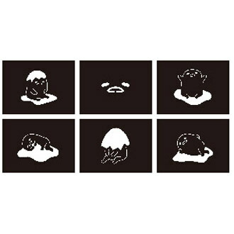 楽天市場 キャラデコのり ぐでたま６枚 大人気のぐでたまのキャラデコのり ニコニコのり